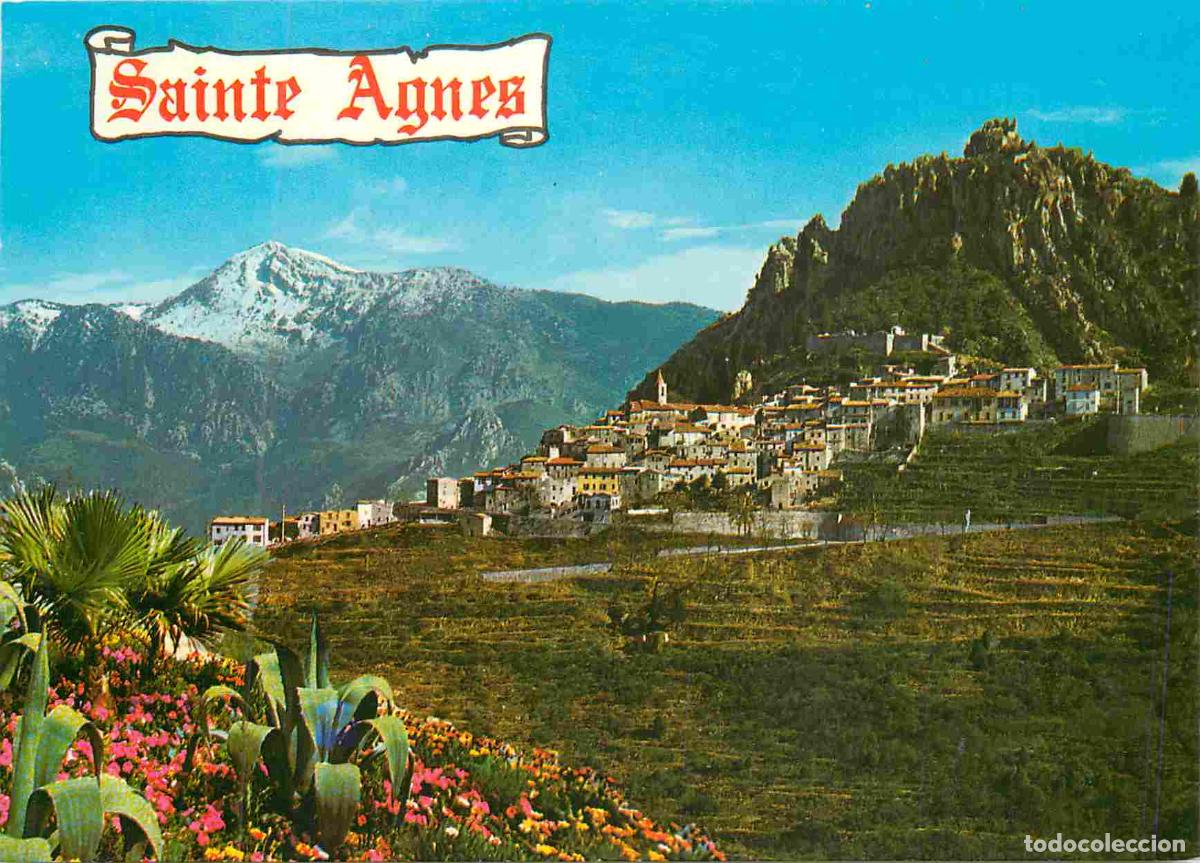 Cartes Postales: Francia - Carte Postale - 06 - Sainte agnes - Vue g&eacute;n&eacute;rale - Village caracteristique de l'arriere pa