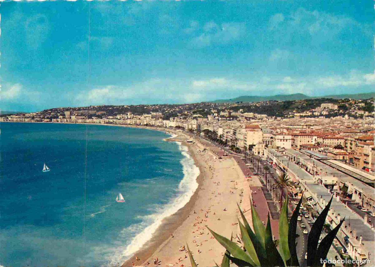 Cartes Postales: Francia - Carte Postale - 06 - Nice - La plage le quai des etats-unis et la promenade des anglais -