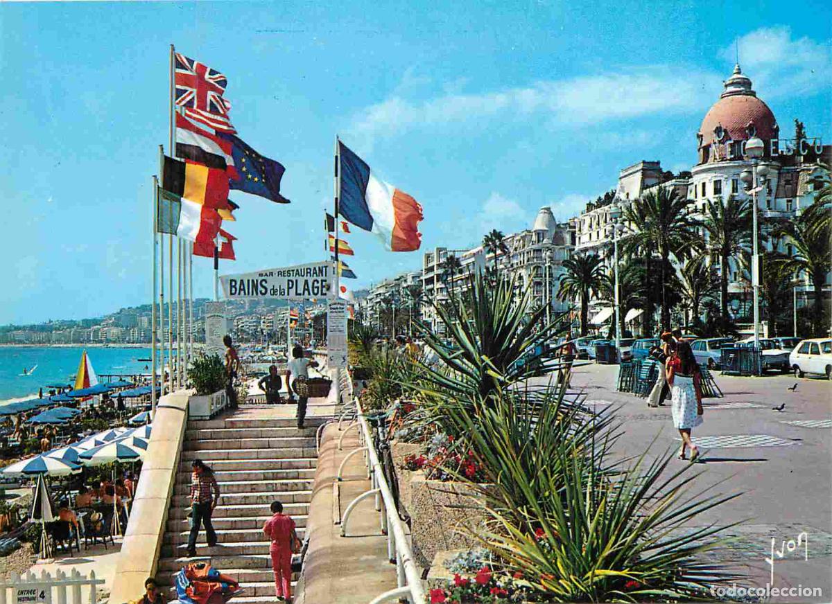 Postkarten: Francia - Carte Postale - 06 - Nice - Promenade des Anglais et l'H&ocirc;tel N&eacute;gresco - CPM - Voir Scans R
