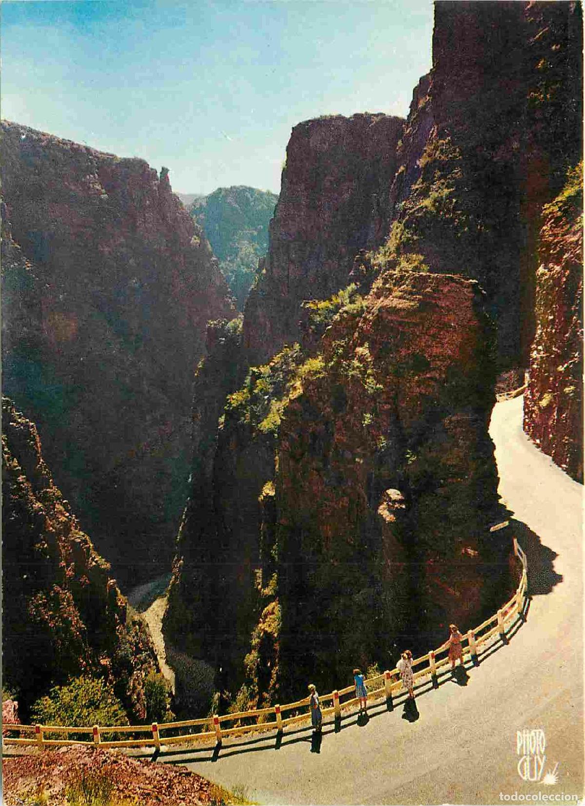Postkarten: Francia - Carte Postale - 06 - Gorges de daluis - Taill&eacute;es dans les schistes rouges ces gorges grand