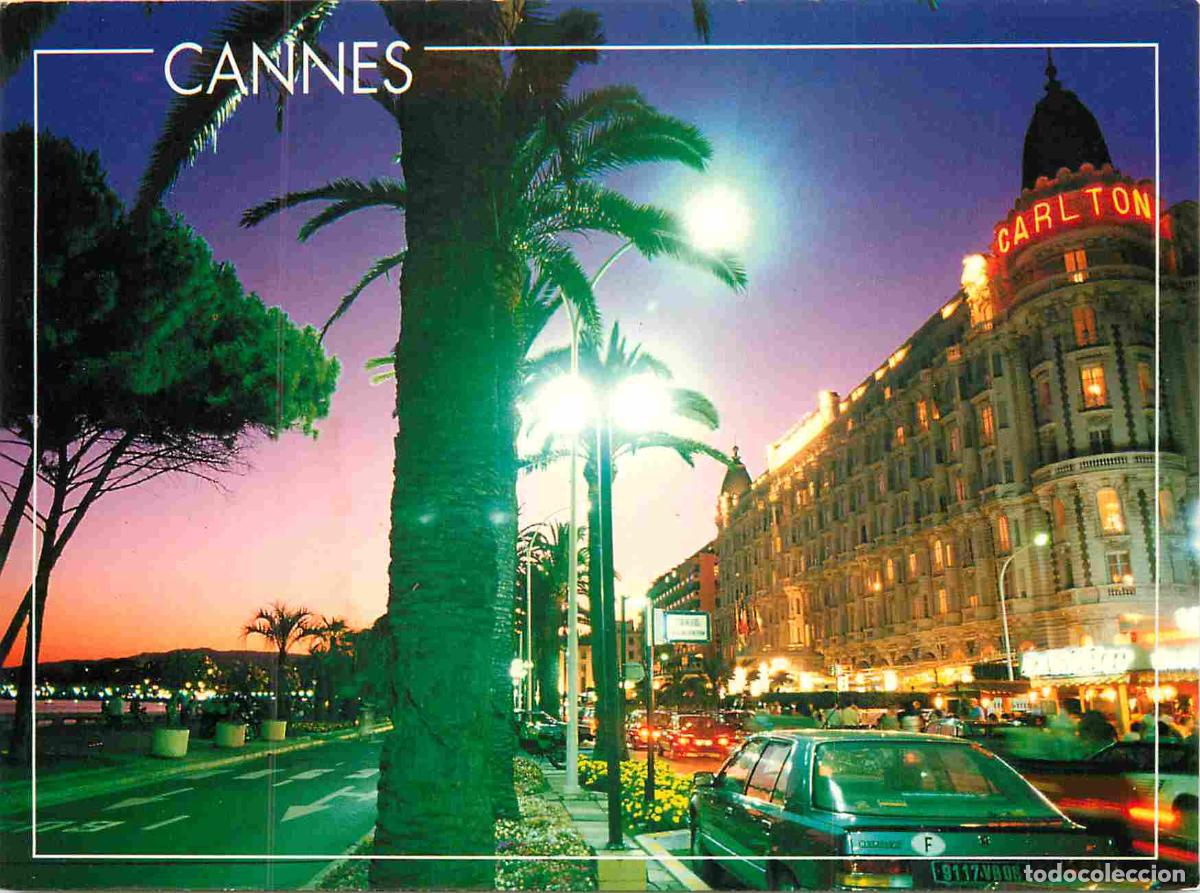 Postkarten: Francia - Carte Postale - 06 - Cannes - La Croisette vue de nuit - Automobiles - CPM - Voir Scans Re
