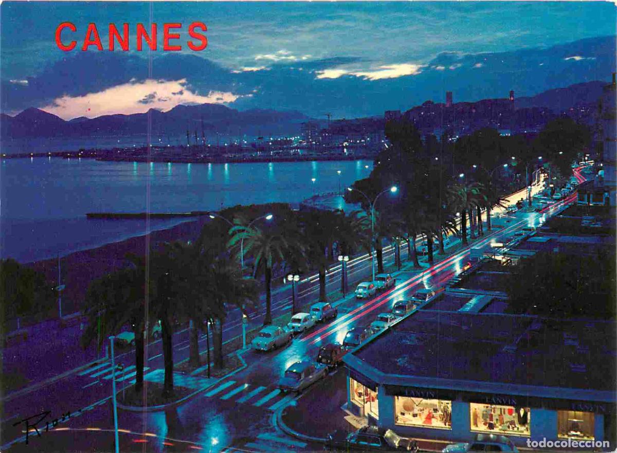 Cartes Postales: Francia - Carte Postale - 06 - Cannes - La Croisette vue de nuit - CPM - Voir Scans Recto-Verso
