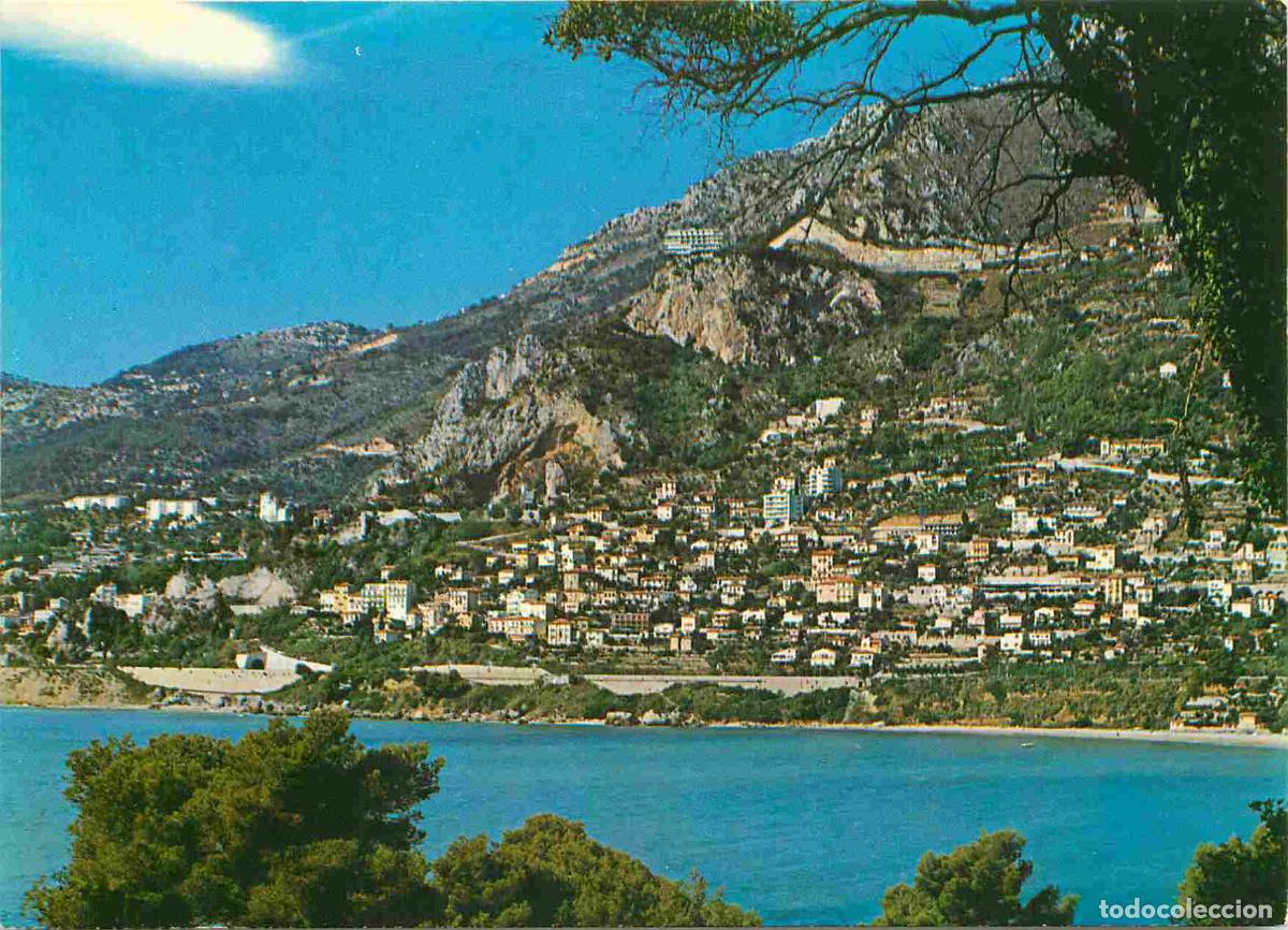 Cartes Postales: Francia - Carte Postale - 06 - Roquebrune-cap-martin - Vue g&eacute;n&eacute;rale et l'H&ocirc;tel-Restaurant Vistaero -