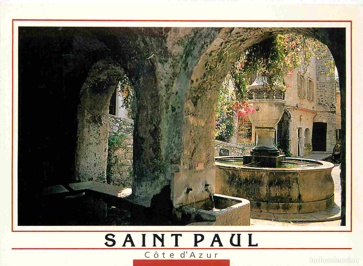 Cartes Postales: Francia - Carte Postale - 06 - Saint paul - La grande fontaine - CPM - Voir Scans Recto-Verso