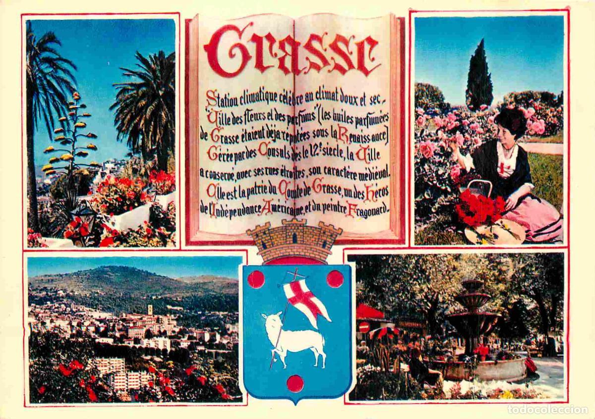 Cartes Postales: Francia - Carte Postale - 06 - Grasse - Multivues - Blasons - CPM - Voir Scans Recto-Verso
