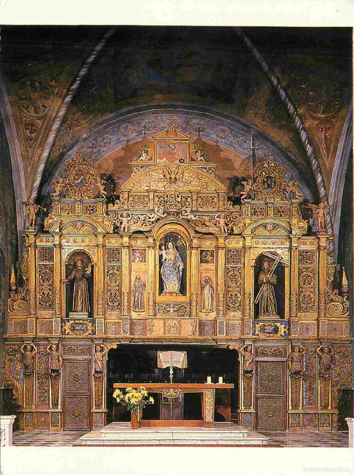 Cartes Postales: Francia - Carte Postale - 06 - Nice - Monast&egrave;re franciscain de cimiez - retable du ma&icirc;tre autel de l