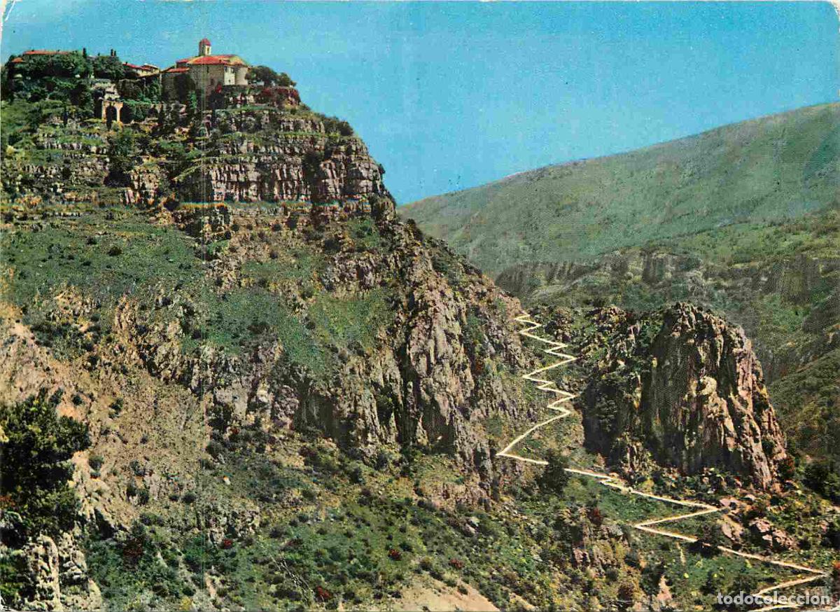 Cartoline: Francia - Carte Postale - 06 - Gourdon - Vue du village - chemin du paradis - Gorges du Loup - CPM -