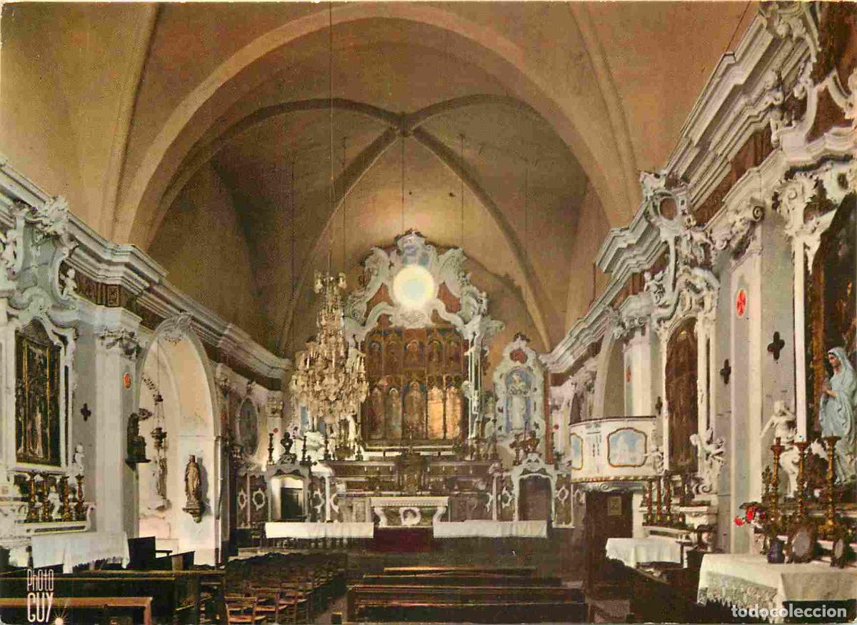 Postkarten: Francia - Carte Postale - 06 - Luceram - Int&eacute;rieur de l'eglise du 15e si&egrave;cle poss&eacute;dant de tr&egrave;s belle