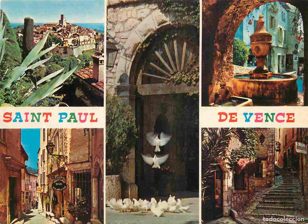 Postkarten: Francia - Carte Postale - 06 - Saint-paul-de-vence - Cit&eacute; des peintres et des artistes - Multivues -