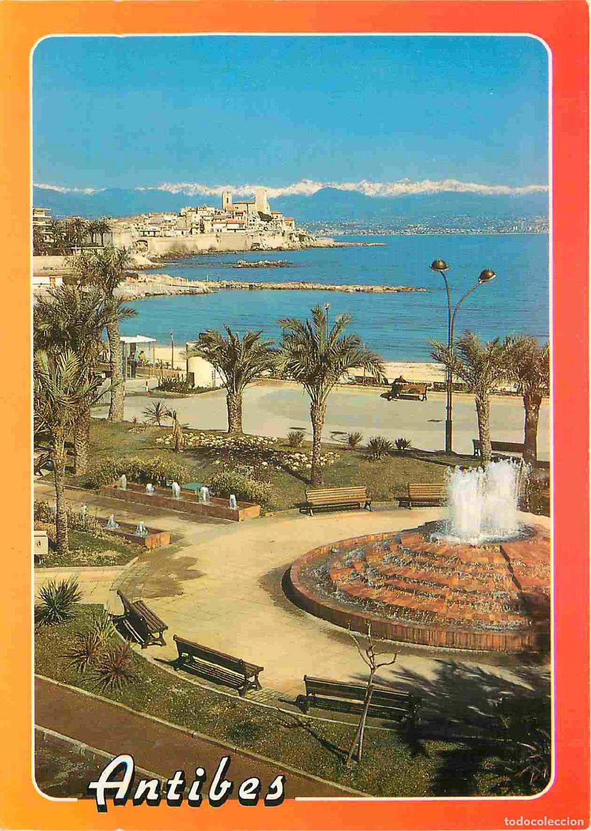 Postcards: Francia - Carte Postale - 06 - Antibes - Au fond les remparts et les alpes - CPM - Voir Scans Recto-