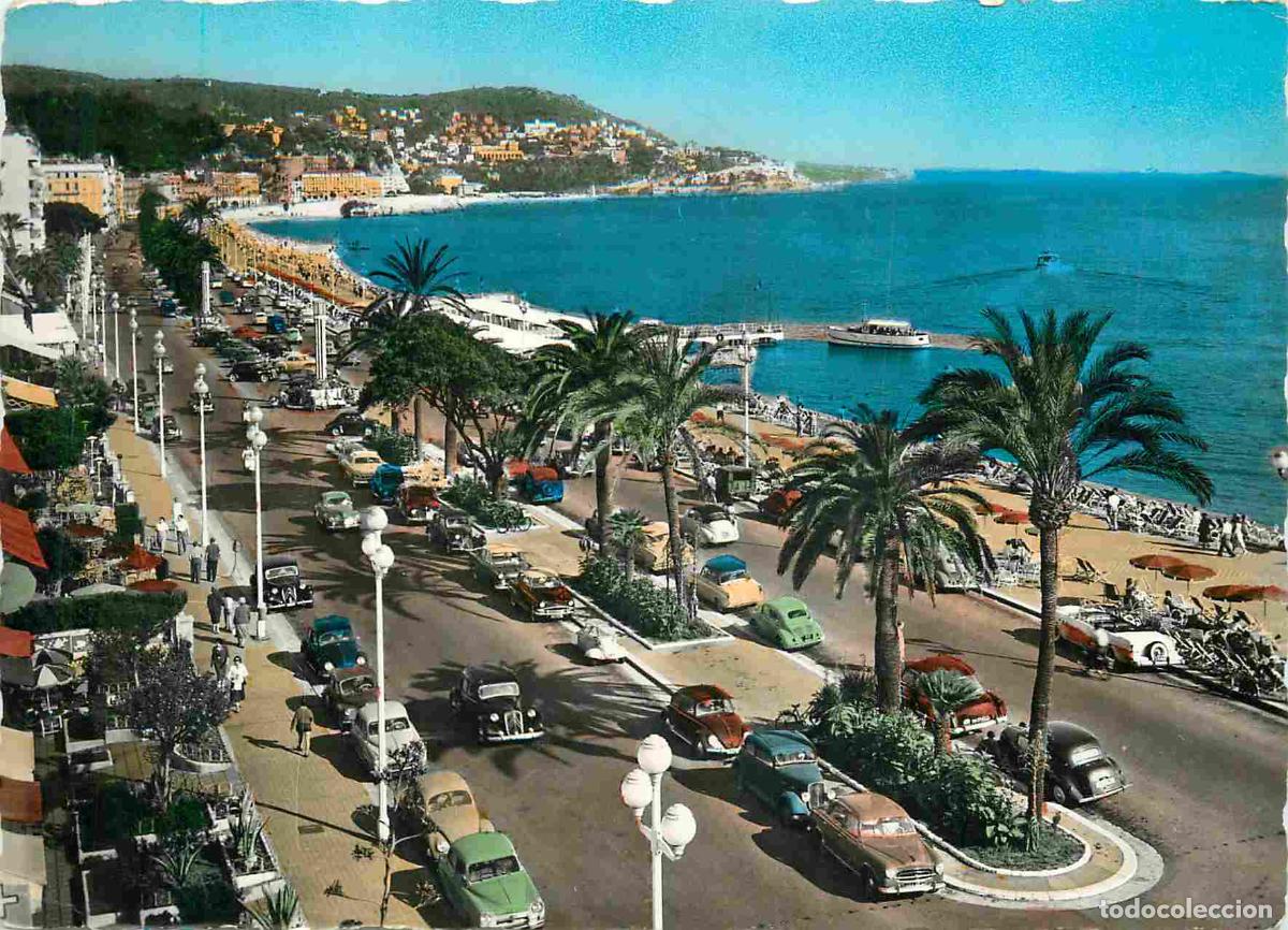 Postales: Francia - Carte Postale - 06 - Nice - Promenade des anglais - le mont boron - Automobiles - Mention