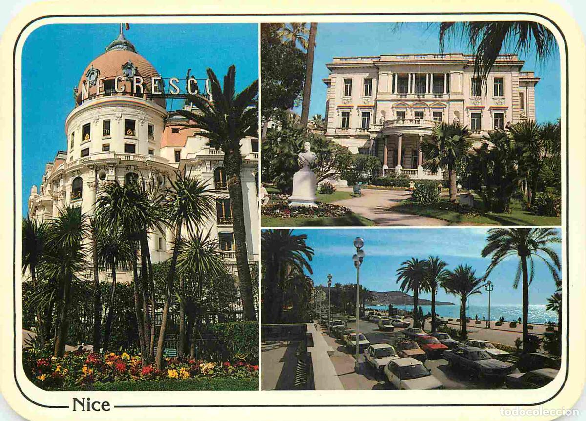 Postales: Francia - Carte Postale - 06 - Nice - Multivues - le negresco le mus&eacute;e mass&eacute;na la promenade - CPM -