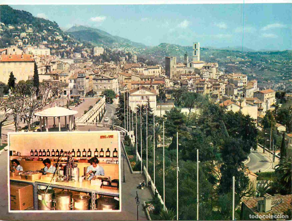 Postkarten: Francia - Carte Postale - 06 - Grasse - Vue g&eacute;n&eacute;rale - Laboratoire de cosm&eacute;tique - CPM - Voir Scans