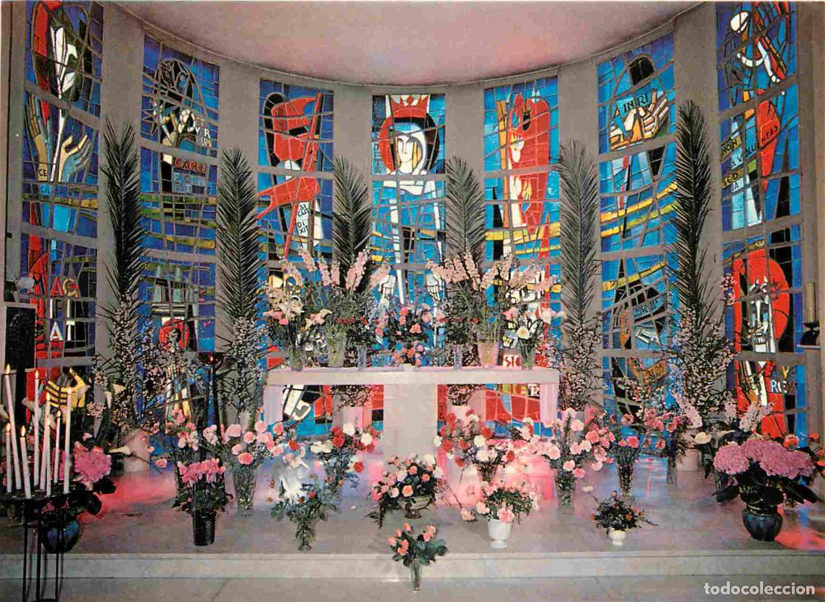 Postkarten: Francia - Carte Postale - 06 - Juan les pins - Paroisse n-d de la pin&egrave;de - vitraux de la chapelle de
