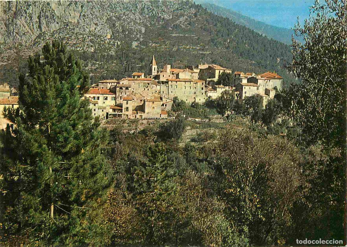 Postcards: Francia - Carte Postale - 06 - Gorbio - Vue g&eacute;n&eacute;rale - charmant village dans l'arri&egrave;re pays mentonna