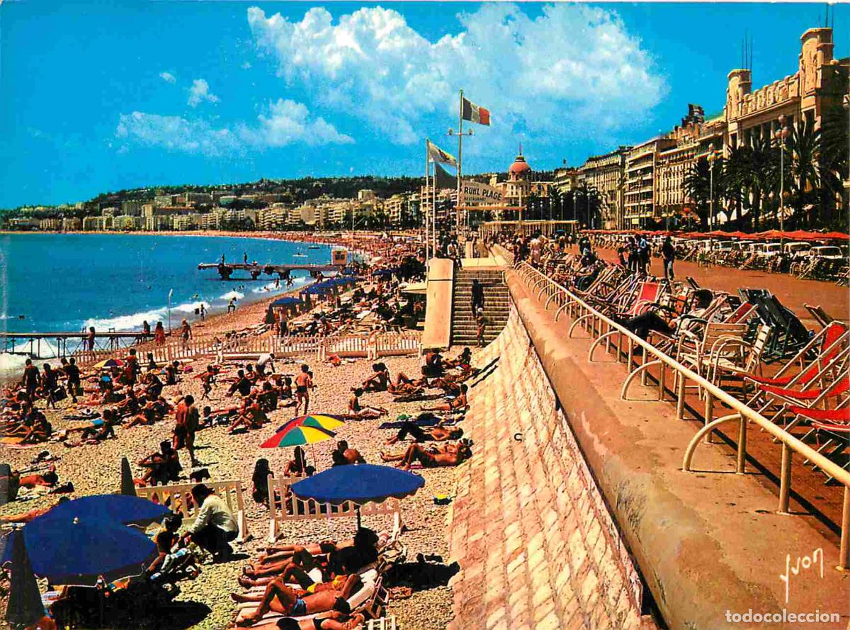 Postcards: Francia - Carte Postale - 06 - Nice - La plage et promenade des anglais - CPM - Voir Scans Recto-Ver
