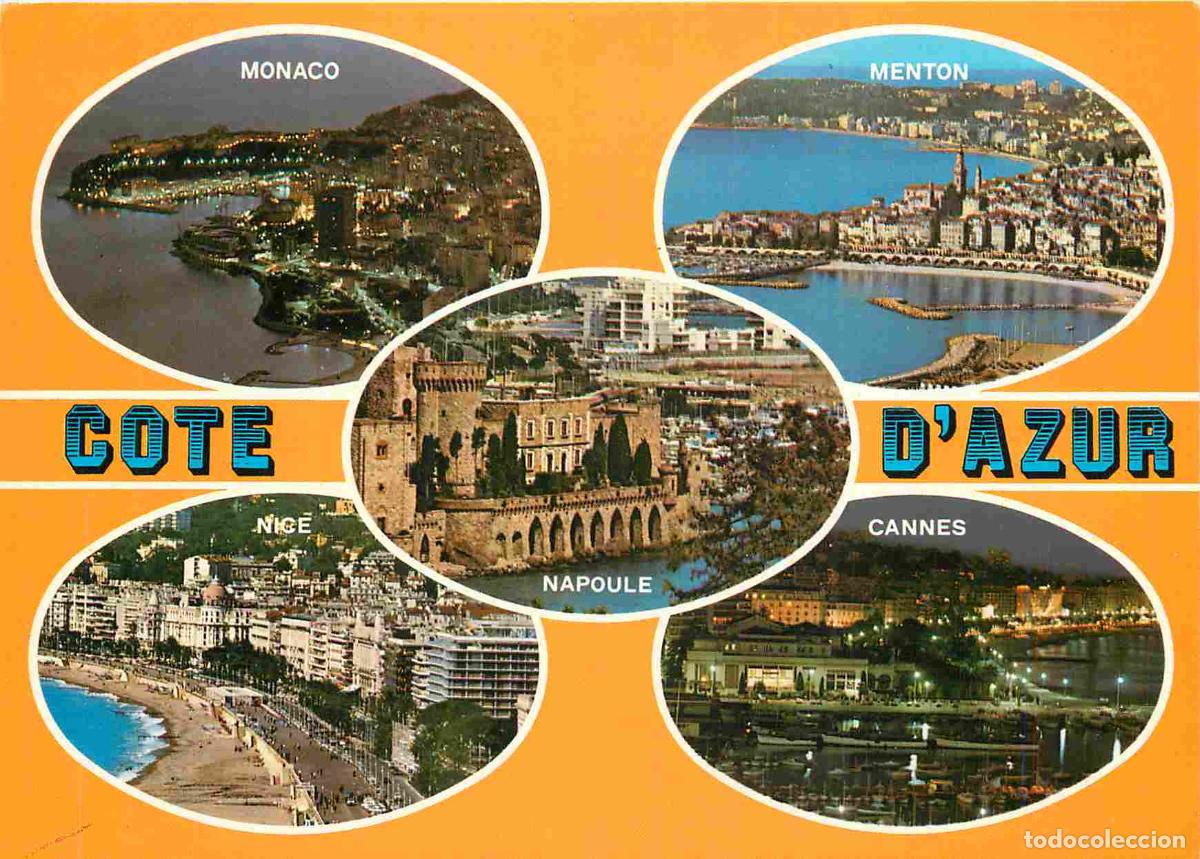 Postcards: Francia - Carte Postale - 06 - Cote d'Azur - Multivues - Monaco Menton Nice Napoule Cannes - CPM - V