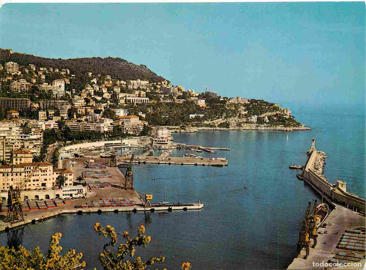 Postcards: Francia - Carte Postale - 06 - Nice - L'entr&eacute;e du port et le mont-boron - vue a&eacute;rienne - CPM - Voir