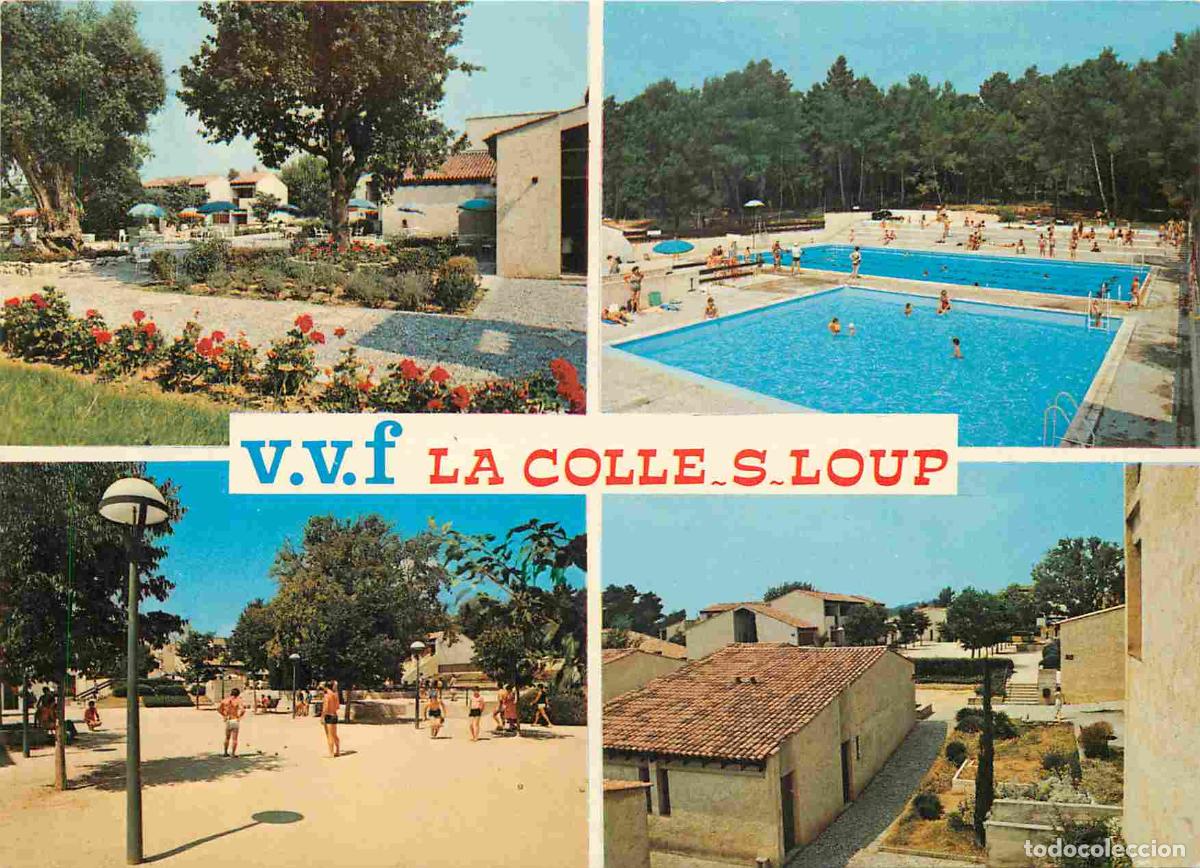 Postkarten: Francia - Carte Postale - 06 - La colle sur loup - VVF Village Vacances Familles - Multivues - La te