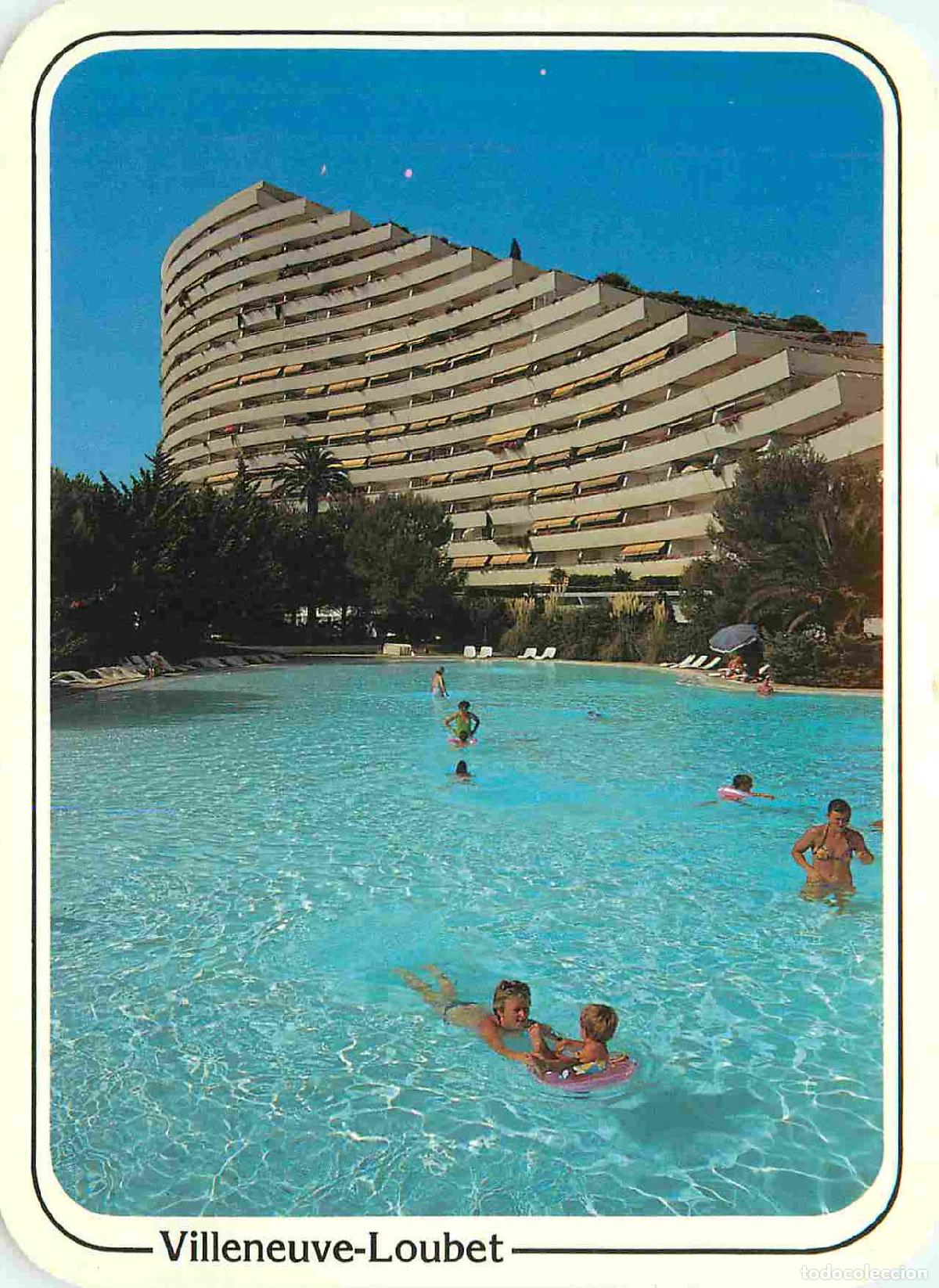 Postales: Francia - Carte Postale - 06 - Villeneuve-loubet - Les marina et la piscine le lagon - Femme en mail
