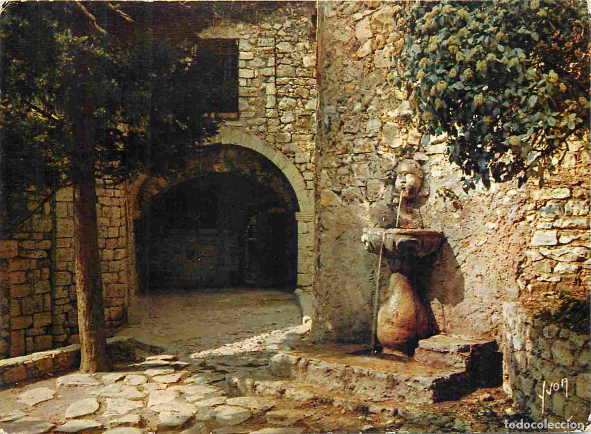 Postales: Francia - Carte Postale - 06 - Eze - Vieille fontaine place du planet - CPM - Voir Scans Recto-Verso