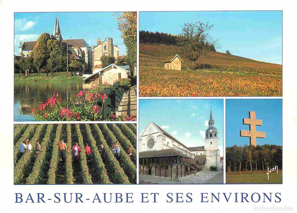 Postcards: Francia - Carte Postale - 10 - Bar-sur-Aube - et ses environs - Multivues - Diff&eacute;rentes vues de Bar-
