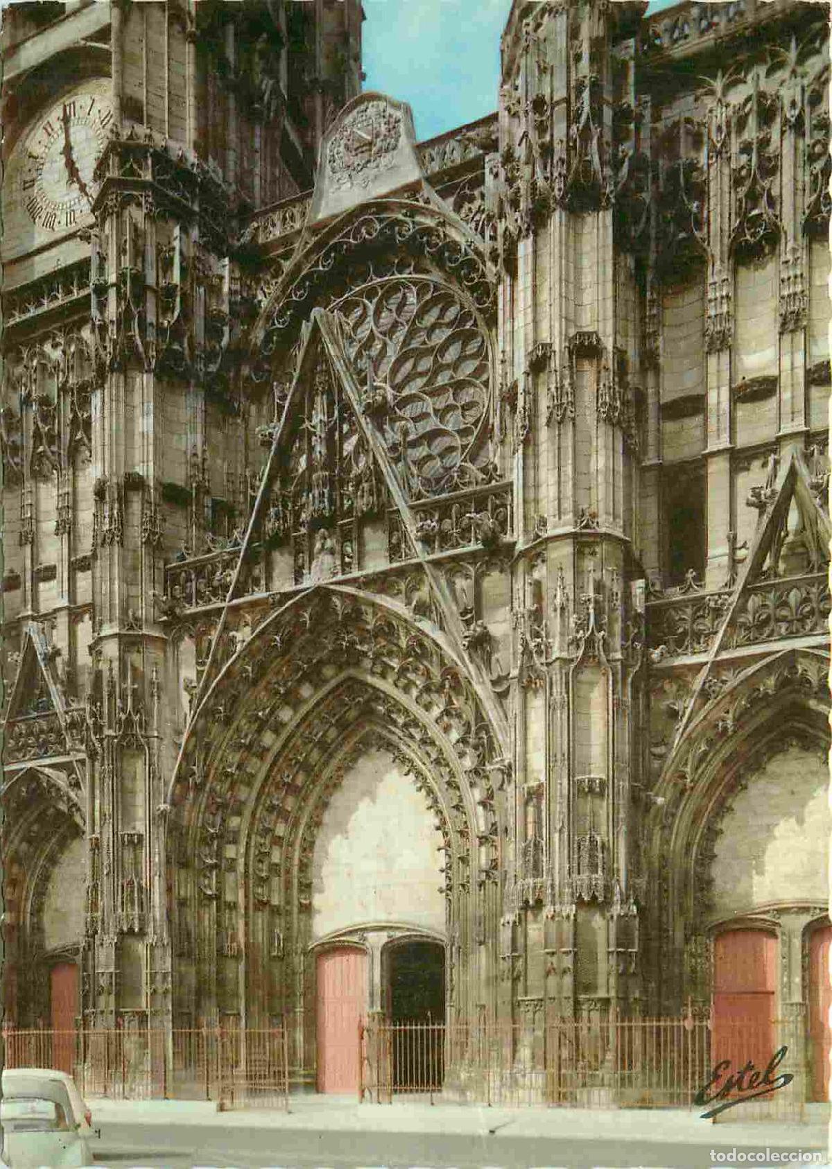 Cartoline: Francia - Carte Postale - 10 - Troyes - Cath&eacute;drale saint-pierre et saint-paul - portails de la fa&ccedil;ad