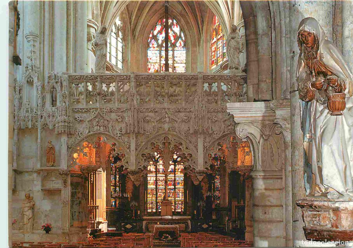 Cartes Postales: Francia - Carte Postale - 10 - Troyes - l'&eacute;glise sainte-madeleine - splendide jub&eacute; l'un des plus bea