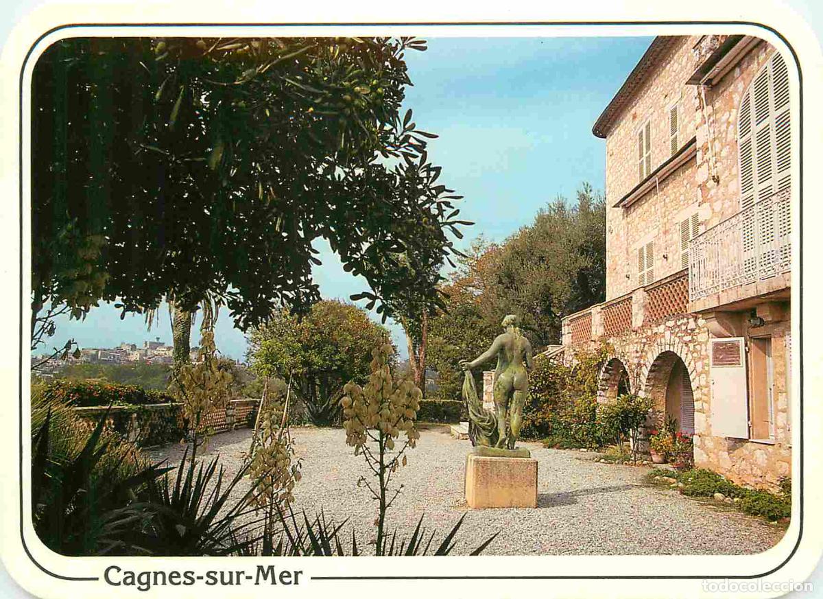 Cartes Postales: Francia - Carte Postale - 06 - Cagnes-sur-mer - La maison de renoir - Art Statue - CPM - Voir Scans
