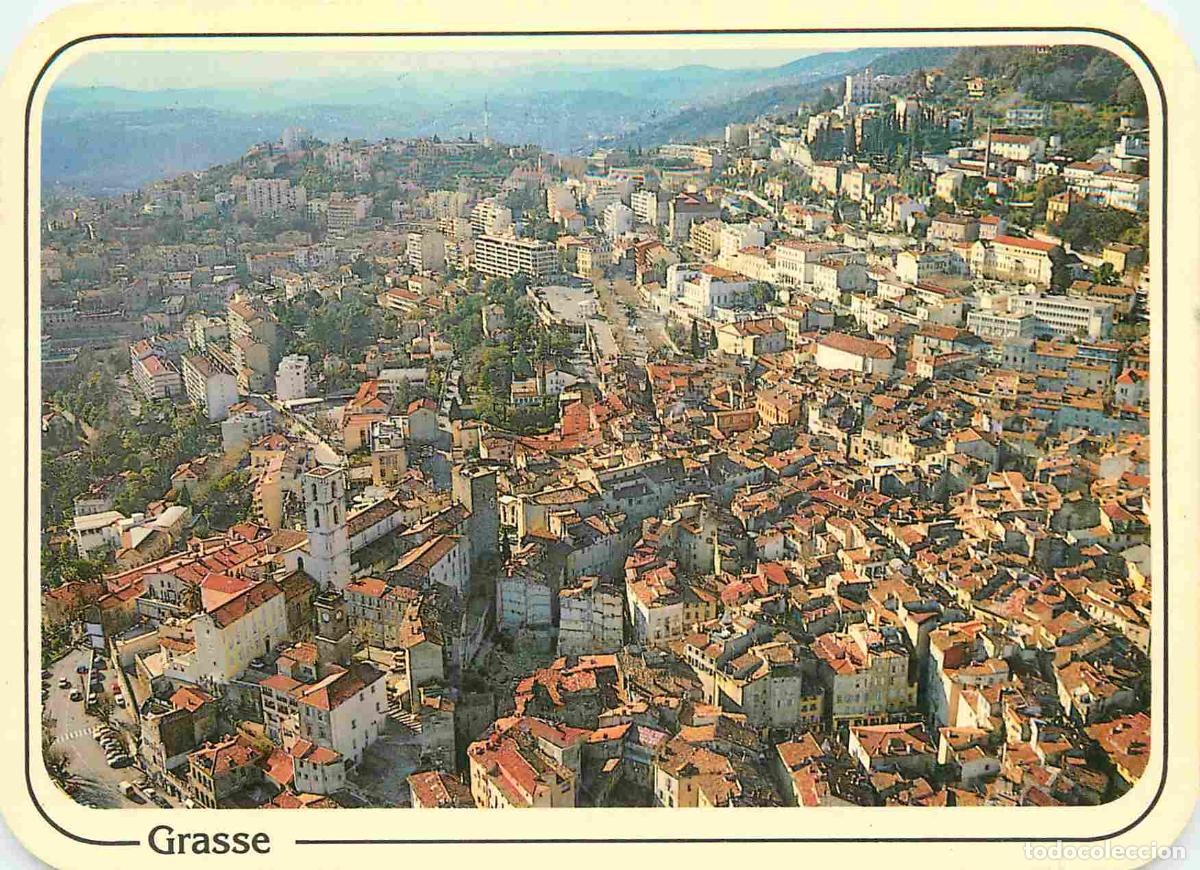 Cartes Postales: Francia - Carte Postale - 06 - Grasse - la vieille ville et la cath&eacute;drale - vue a&eacute;rienne - CPM - Voi