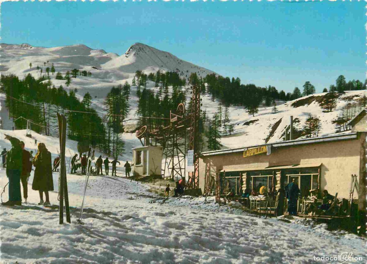 Cartes Postales: Francia - Carte Postale - 04 - Sainte-anne - Le remonte-pente - L'Arpillon - Carte dentel&eacute;e - CPSM g