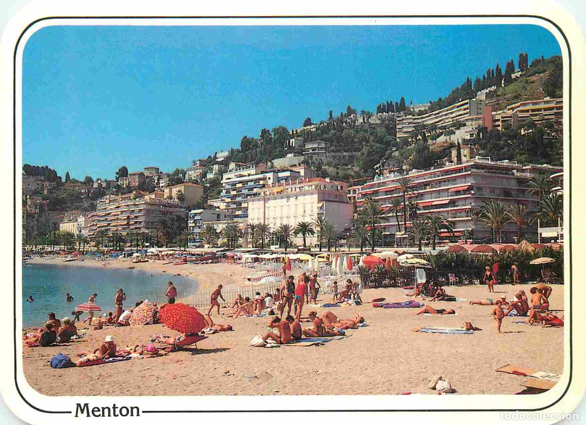 Postcards: Francia - Carte Postale - 06 - Menton - Garavan - la plage au pied des r&eacute;sidences - CPM - Voir Scans