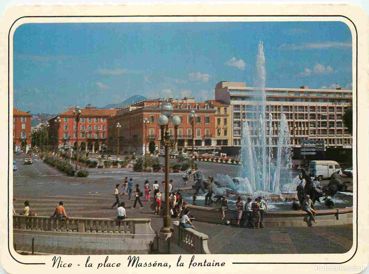 Postcards: Francia - Carte Postale - 06 - Nice - la place mass&eacute;na - la fontaine - CPM - Voir Scans Recto-Verso