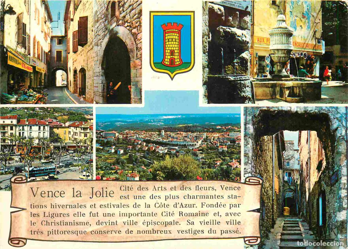 Postcards: Francia - Carte Postale - 06 - Vence - Multivues - Cote d'Azur - Grasse et les gorges du loup - Mult