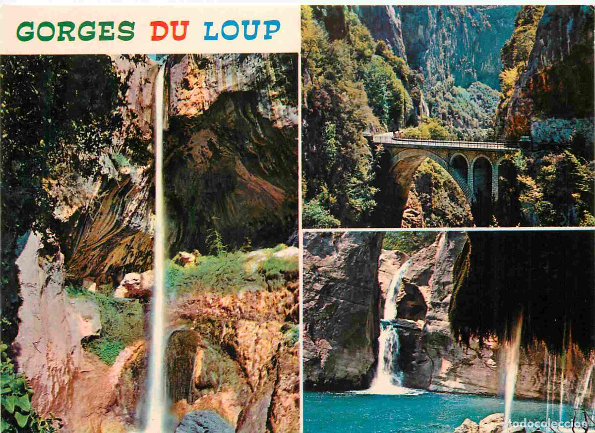 Postales: Francia - Carte Postale - 06 - Gorges du Loup - Multivues - Excursion des Gorges du Loup - La Cascad
