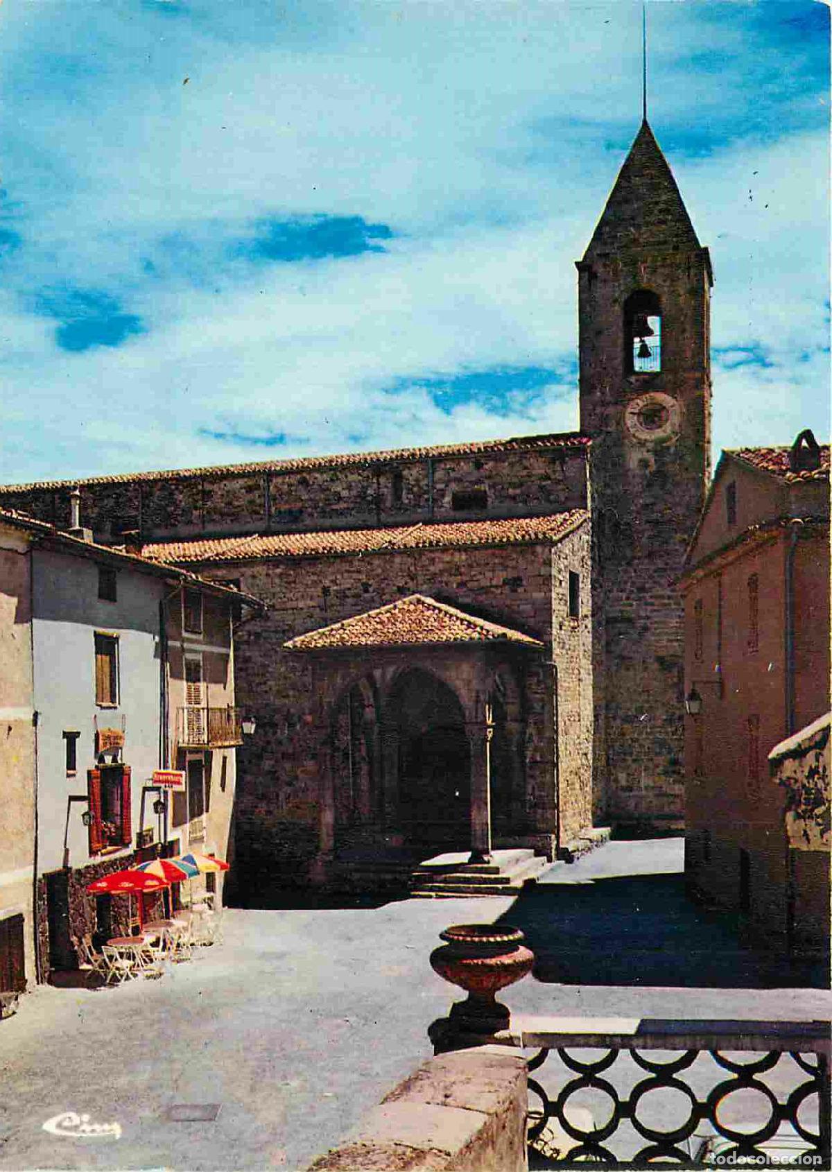 Postales: Francia - Carte Postale - 06 - Utelle - Place de l'&eacute;glise - eglise de st-v&eacute;ran xie s - CPM - Voir Sc