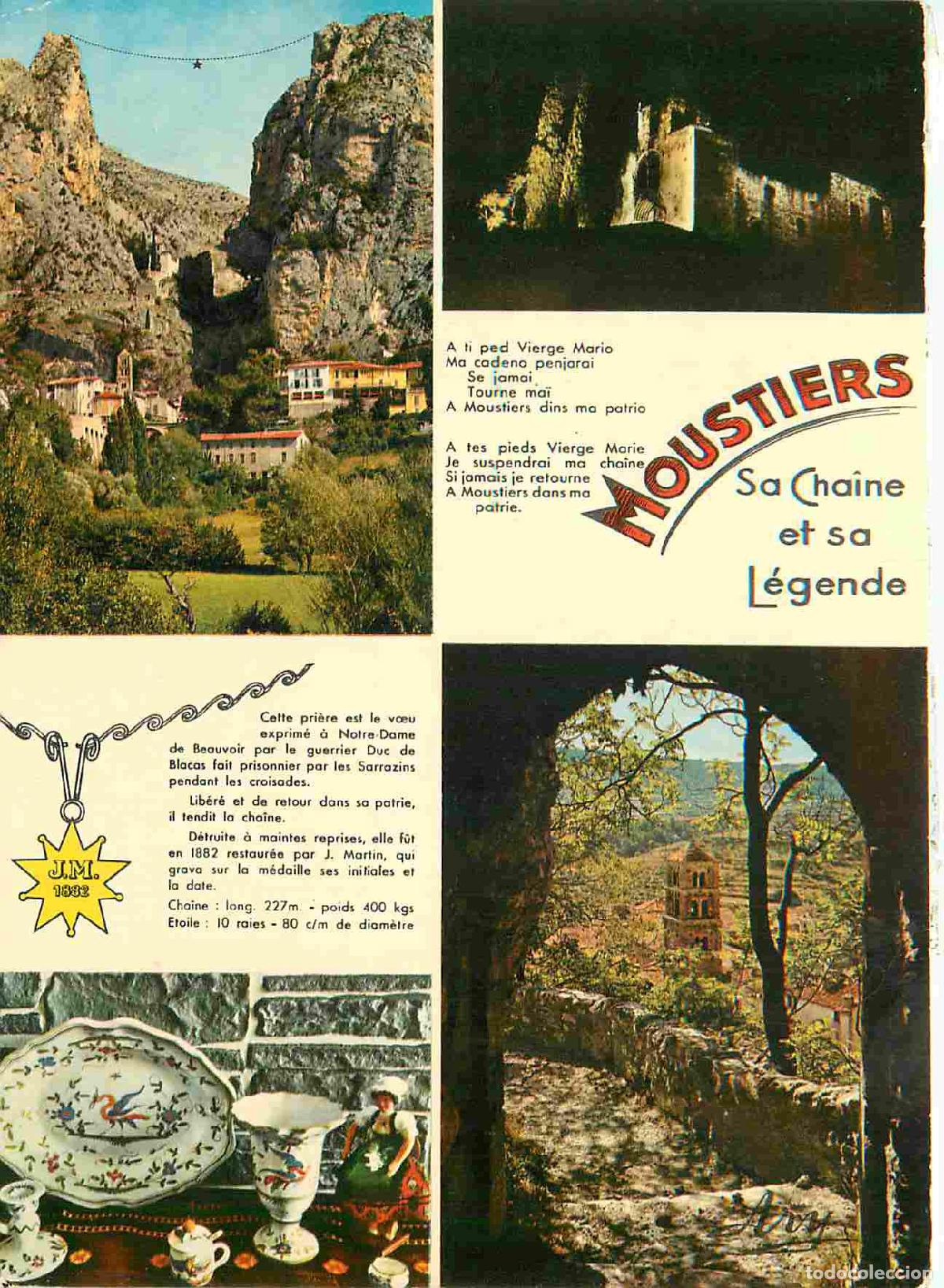 Postales: Francia - Carte Postale - 04 - Moustiers ste marie - Multivues - Vue g&eacute;n&eacute;rale la chapelle de beauvoi
