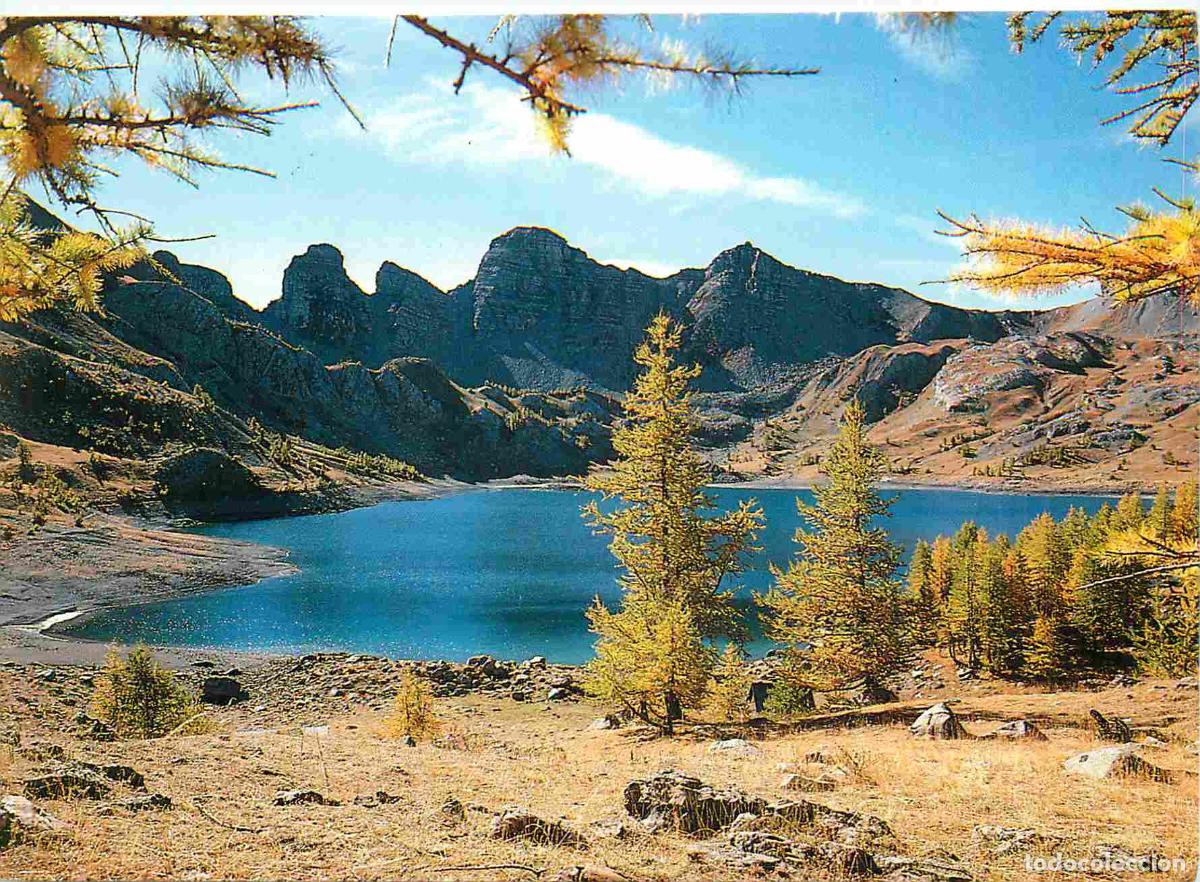 Postales: Francia - Carte Postale - 04 - Allos - Le mercantour - le lac d'allos en automne - CPM - Voir Scans