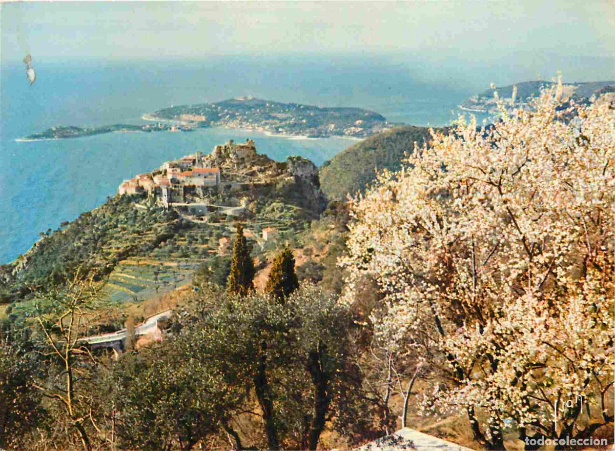 Postales: Francia - Carte Postale - 06 - &Egrave;ze - Vue g&eacute;n&eacute;rale au loin le Cap Ferrat - CPM - Voir Scans Recto-Ver