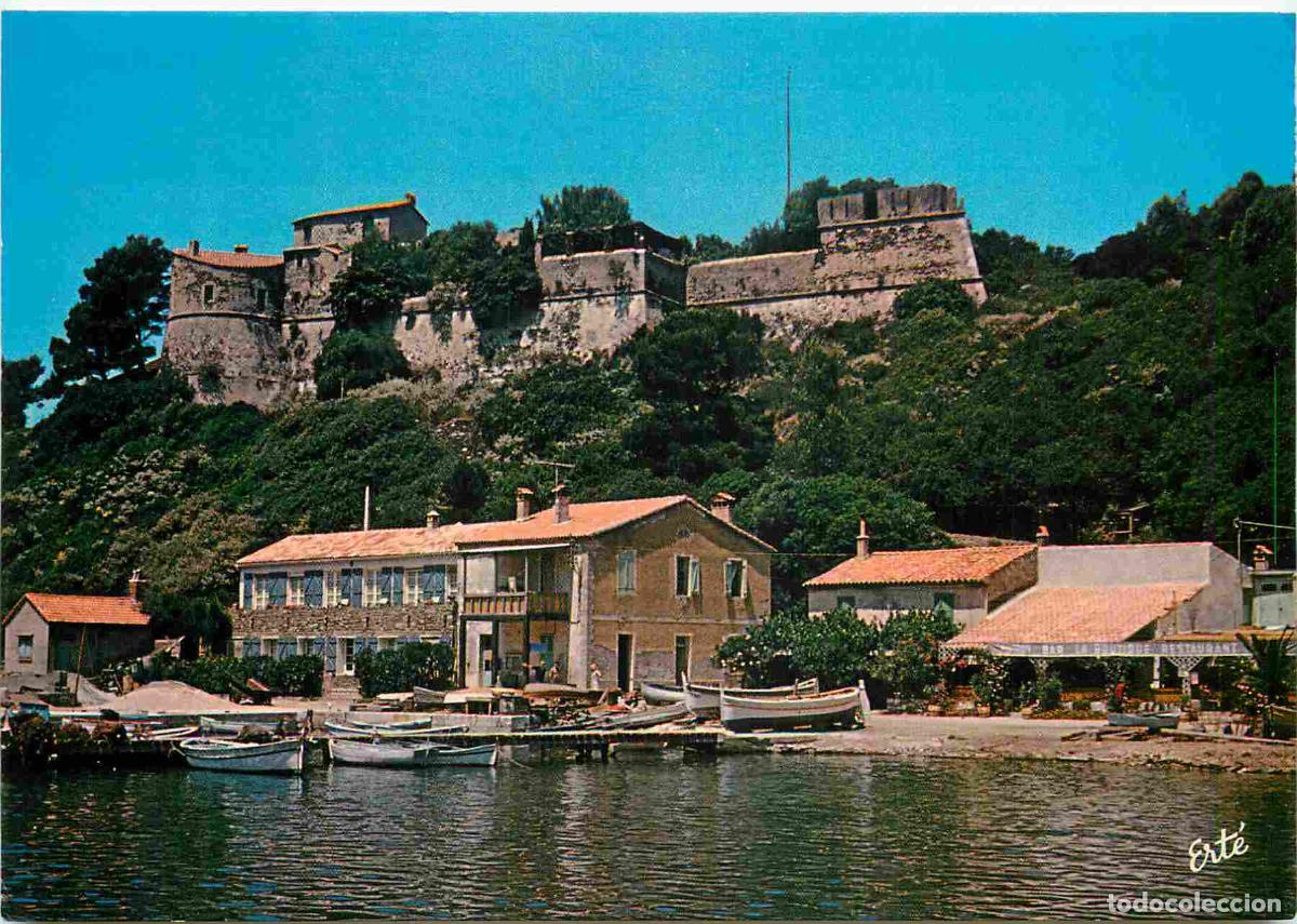 Postales: Francia - Carte Postale - 83 - Port-cros - la rade et le ch&acirc;teau - CPM - Voir Scans Recto-Verso