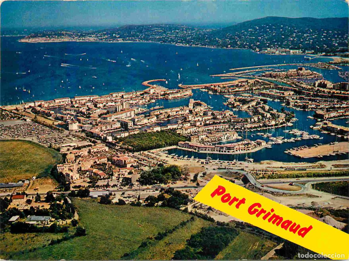 Cartes Postales: Francia - Carte Postale - 83 - Port-grimaud - vue g&eacute;n&eacute;rale a&eacute;rienne - Cit&eacute; lacustre r&eacute;alis&eacute;e par eti