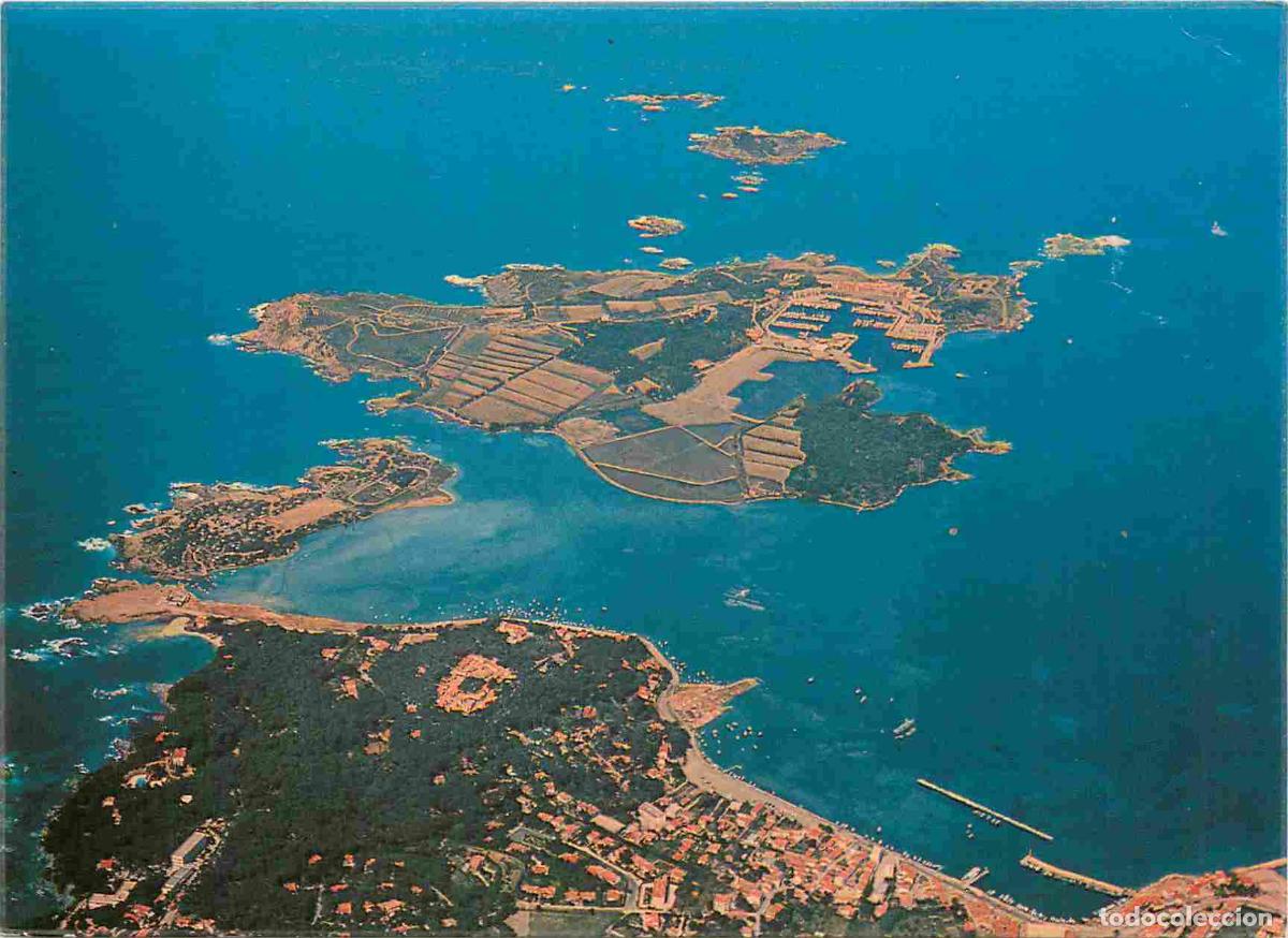 Postkarten: Francia - Carte Postale - 83 - Le brusc-sur-mer - Vue a&eacute;rienne sur le brusc le gaou et l'&icirc;le des emb
