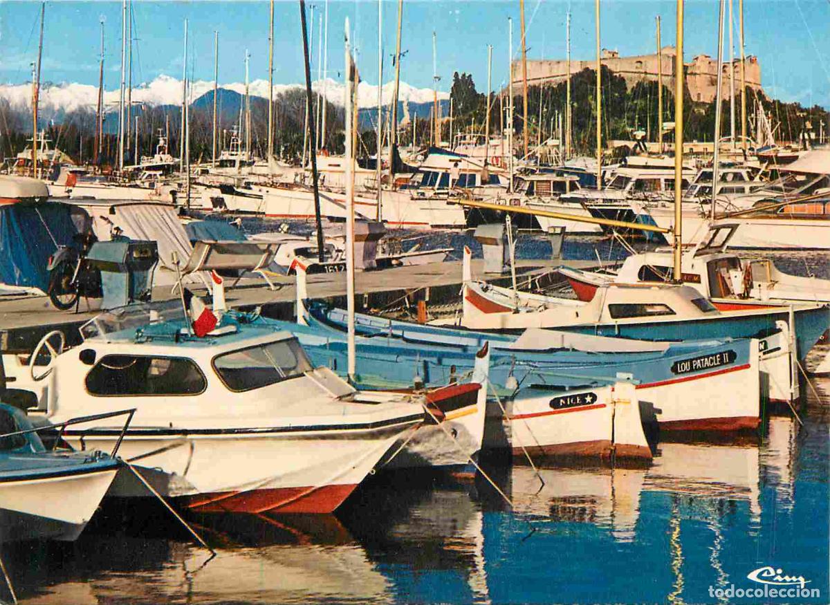 Cartes Postales: Francia - Carte Postale - 06 - Antibes - Vue sur le fort carr&eacute; - Bateaux - CPM - Voir Scans Recto-Ve