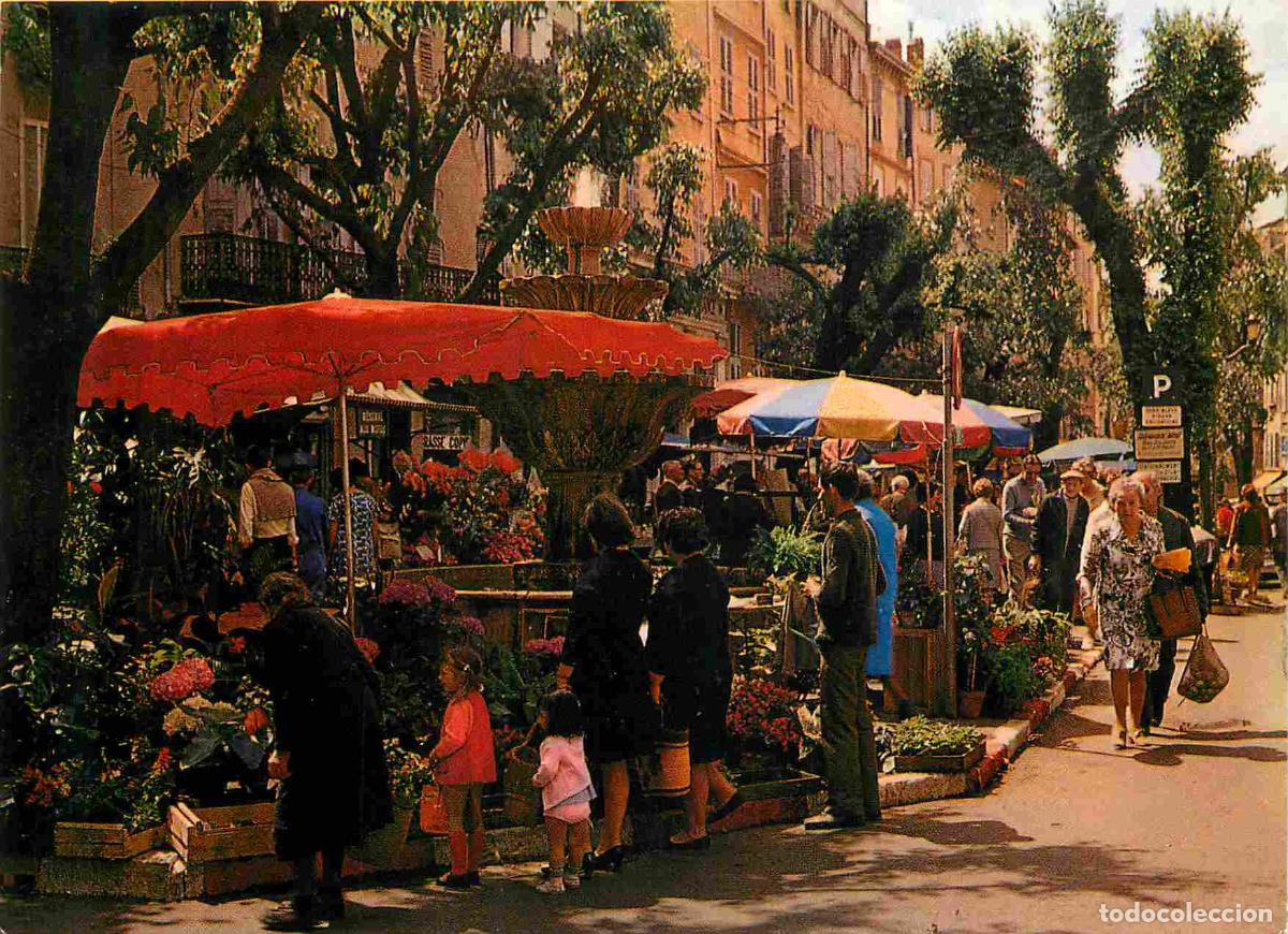 Cartes Postales: Francia - Carte Postale - 06 - Grasse - Le march&eacute; de la place aux aires - CPM - Voir Scans Recto-Ver