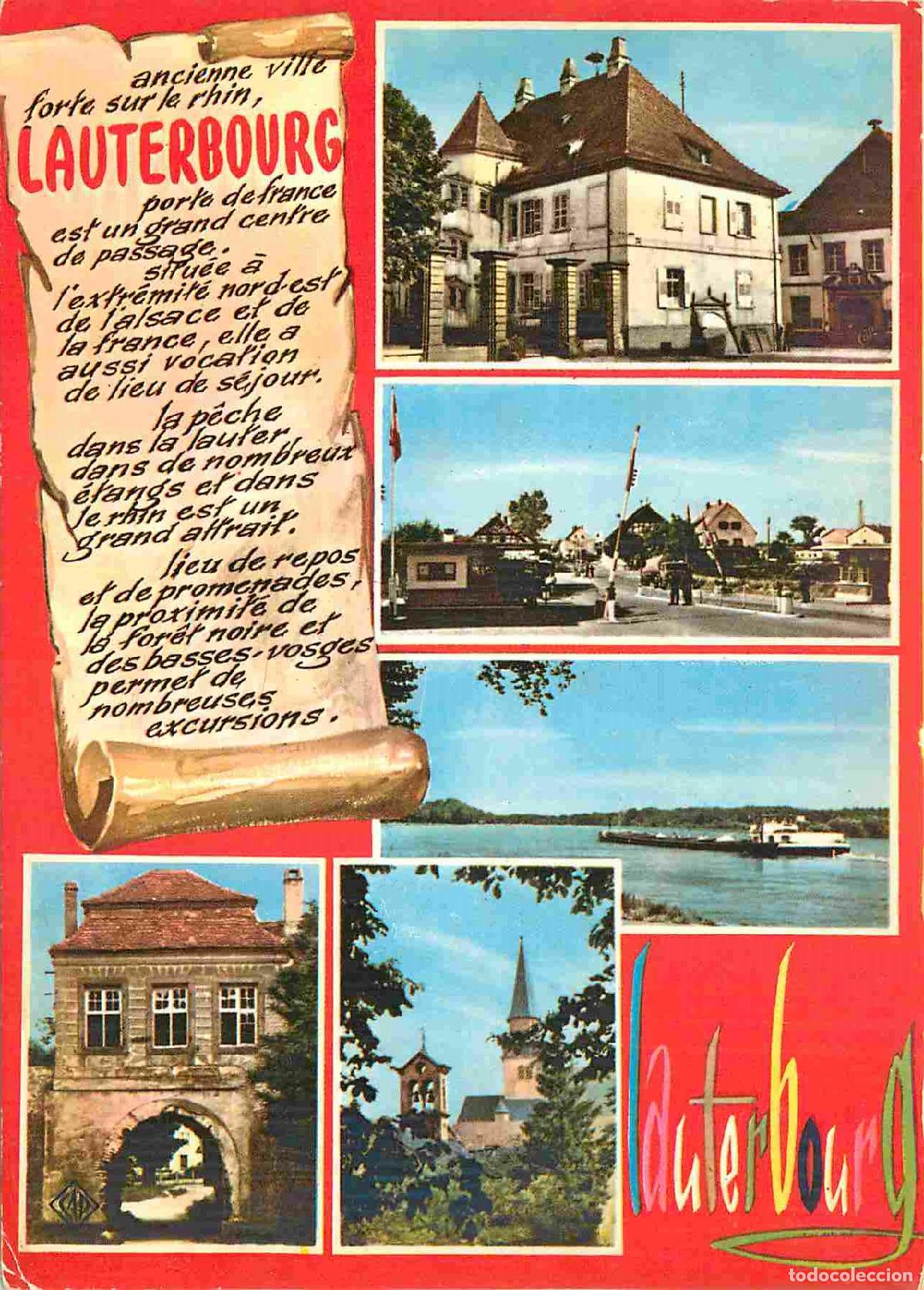 Cartes Postales: Francia - Carte Postale - 67 - Lauterbourg - Multivues - Ancienne ville forte sur le rhin porte de f