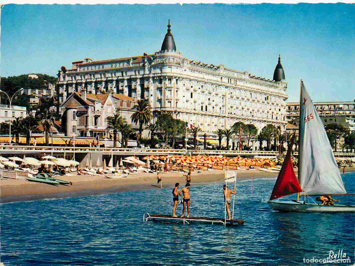 Cartes Postales: Francia - Carte Postale - 06 - Cannes - le carlton h&ocirc;tel - Voile - CPM - Voir Scans Recto-Verso