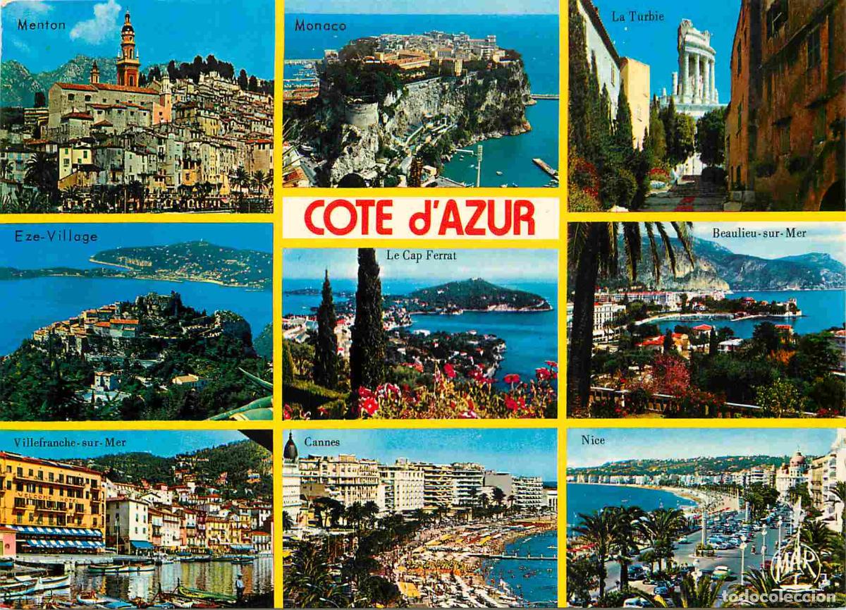 Cartes Postales: Francia - Carte Postale - 06 - Cote d'Azur - Multivues - CPM - Voir Scans Recto-Verso