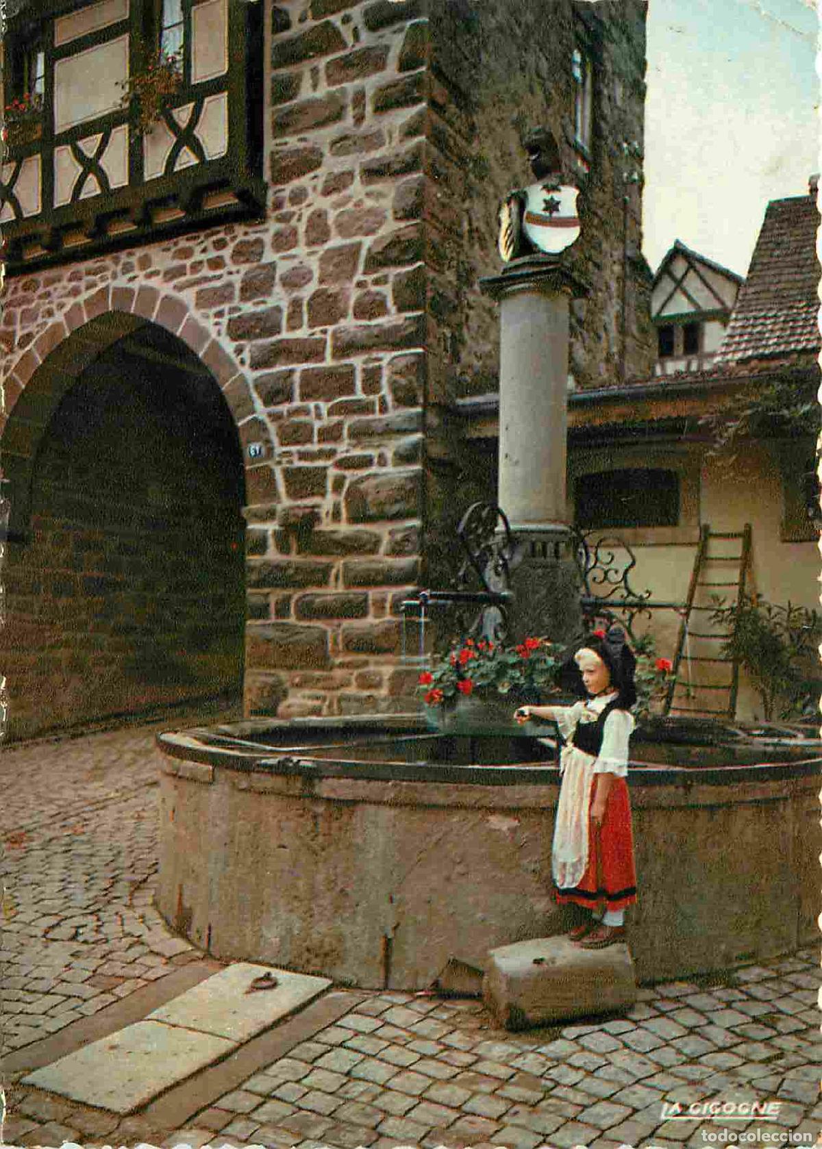 Cartes Postales: Francia - Carte Postale - 67 - Riquewihr - Petite alsacienne - Folklore sc&egrave;ne et type - CPM - Voir S