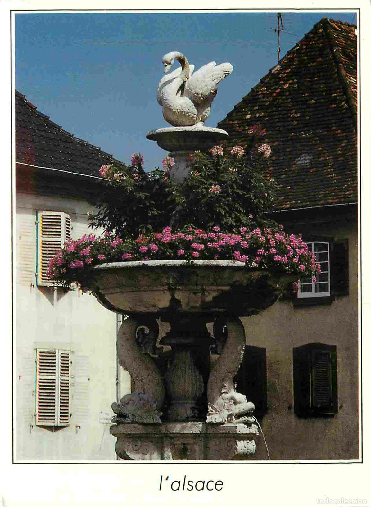 Cartes Postales: Francia - Carte Postale - 68 - Guebwiller - La fontaine au cygne - CPM - Voir Scans Recto-Verso