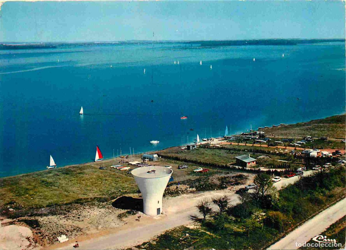 Postcards: Francia - Carte Postale - 10 - Mesnil-saint-p&egrave;re - Vue a&eacute;rienne - Lac de la for&ecirc;t d'orient Ch&acirc;teau d